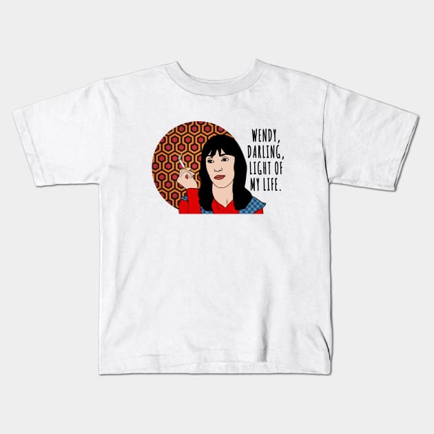 Wendy, darling, light of my life Kids T-Shirt by aluap1006